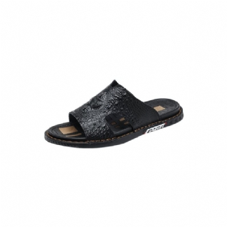 Męskie Buty Codzienne Luxecroco Summer Chic Slip On Slides