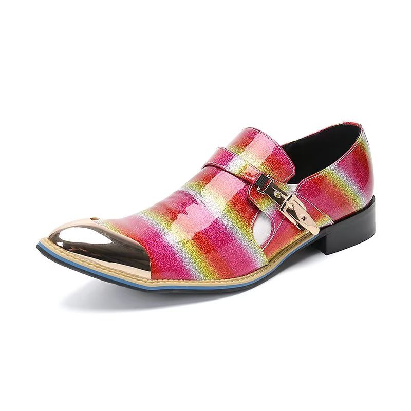 Męskie Buty Wizytowe Egzotyczne Eleganckie Monkstrap - Wielokolorowy 2