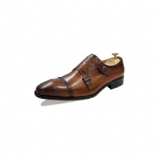 Męskie Buty Wizytowe Eleganckie Crocblend Monk Strap